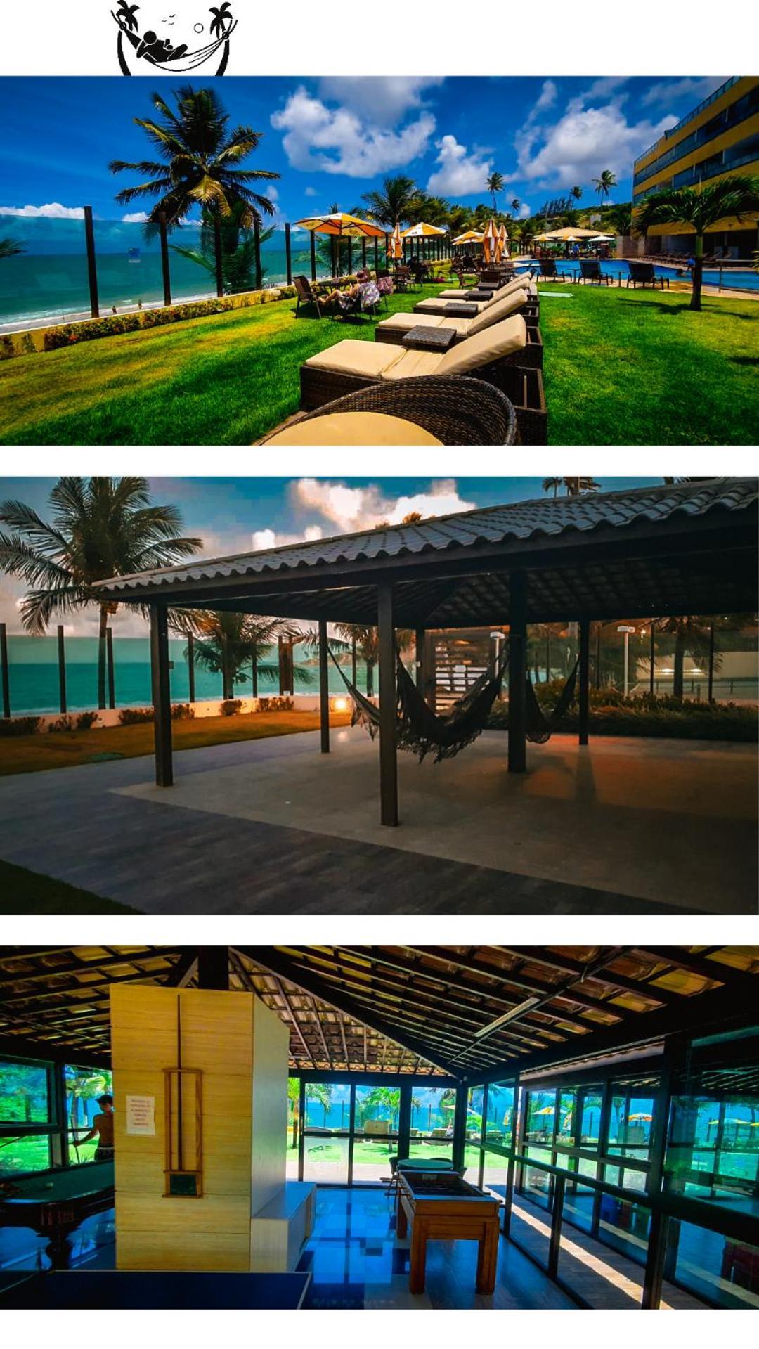 Praia Tabatinga Ap Beira Mar Com Vista Deslumbrante Da Praia Jacumã Zewnętrze zdjęcie