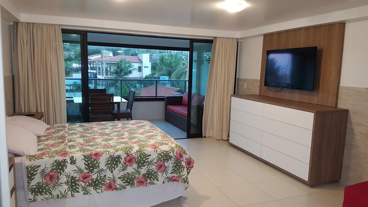 Praia Tabatinga Ap Beira Mar Com Vista Deslumbrante Da Praia Jacumã Zewnętrze zdjęcie