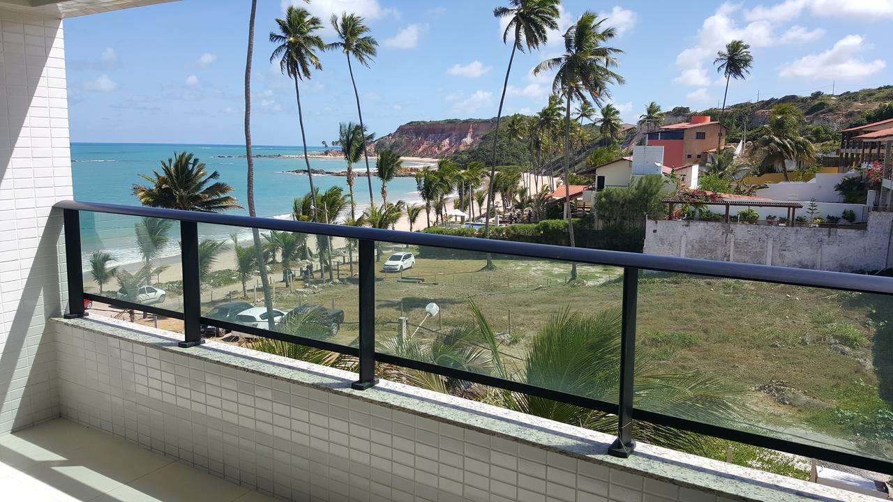 Praia Tabatinga Ap Beira Mar Com Vista Deslumbrante Da Praia Jacumã Zewnętrze zdjęcie